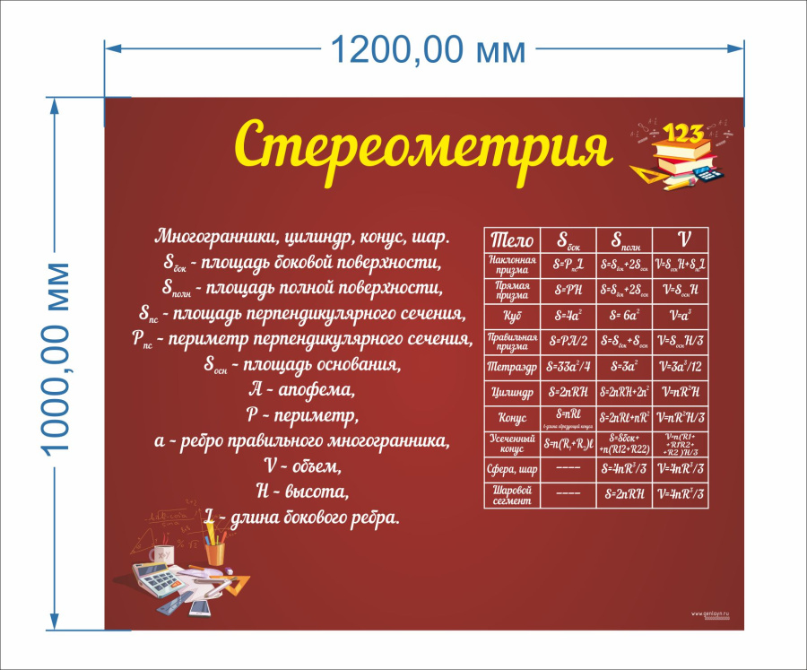 Стереометрия