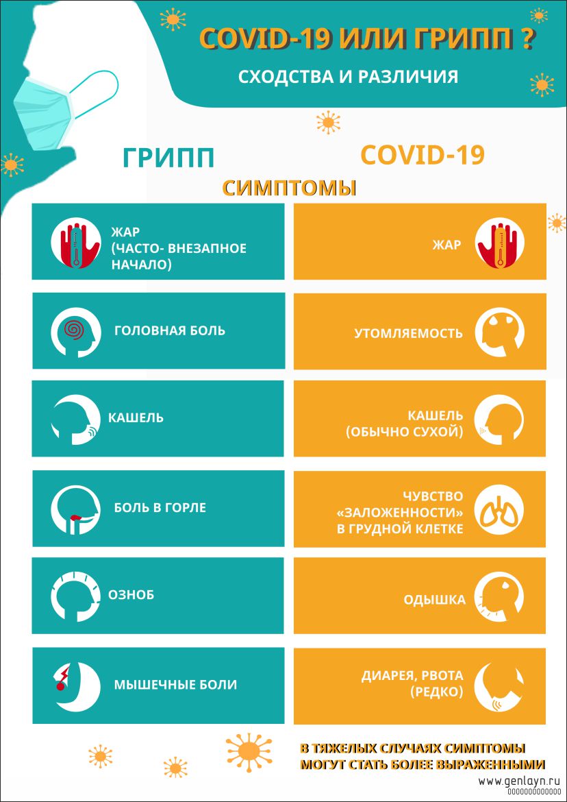 Плакат сходства и различия