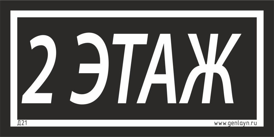 Д21 - 2 этаж (черный)