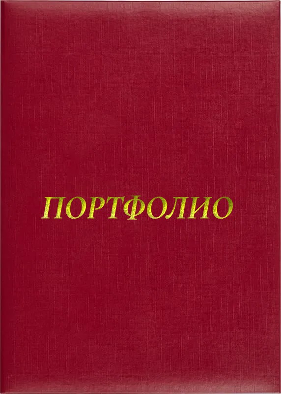 Папка адресная «Портфолио»
