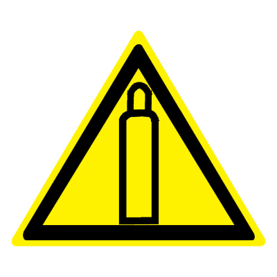 Знак газовый баллон