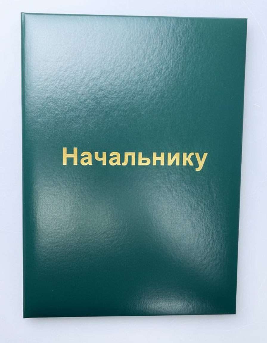 Папка адресная «Начальнику»