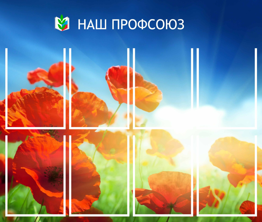 Стенд наш профсоюз с карманами
