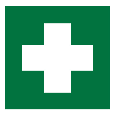Знак аптечка первой медицинской помощи