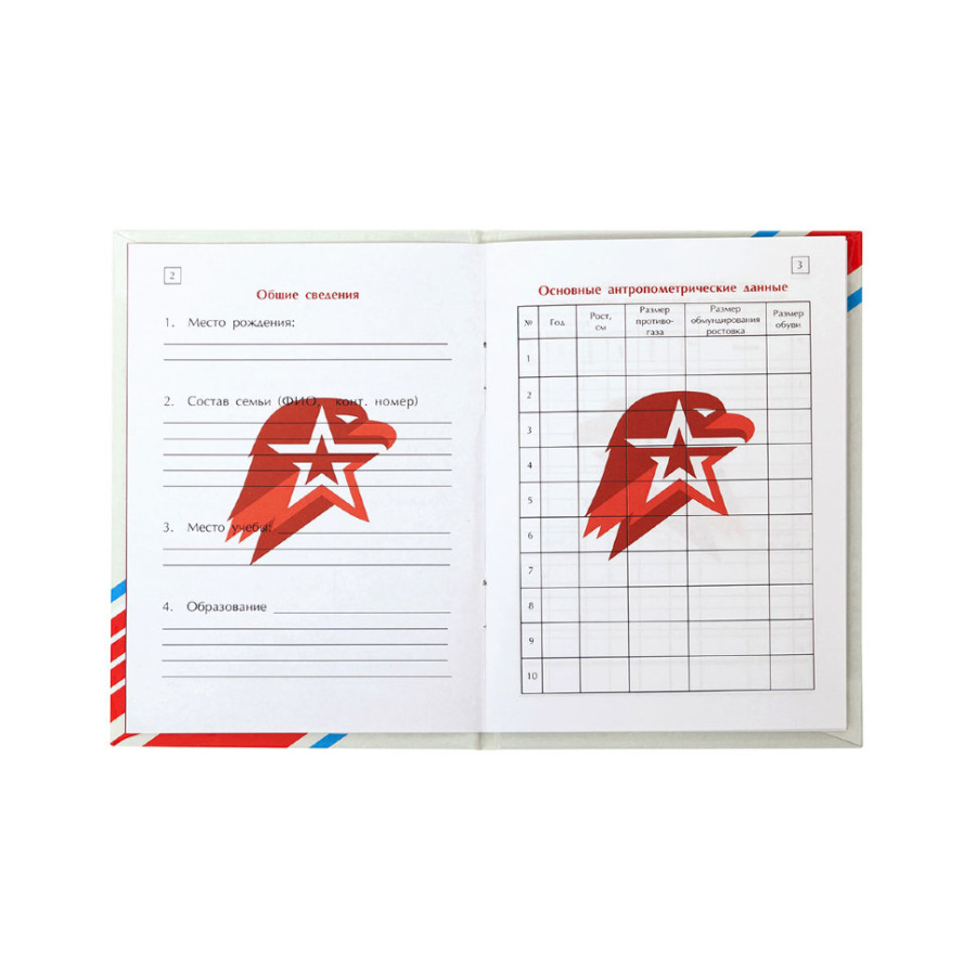 Личная книжка юнармейца