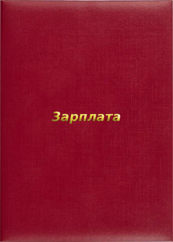 Папка адресная «Зарплата»