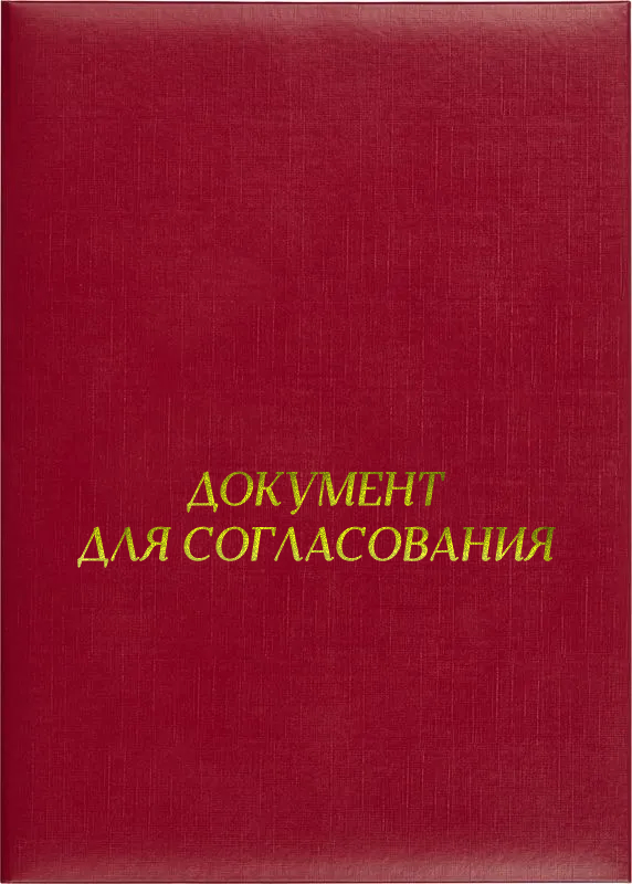 Папка адресная «Документ для согласования»