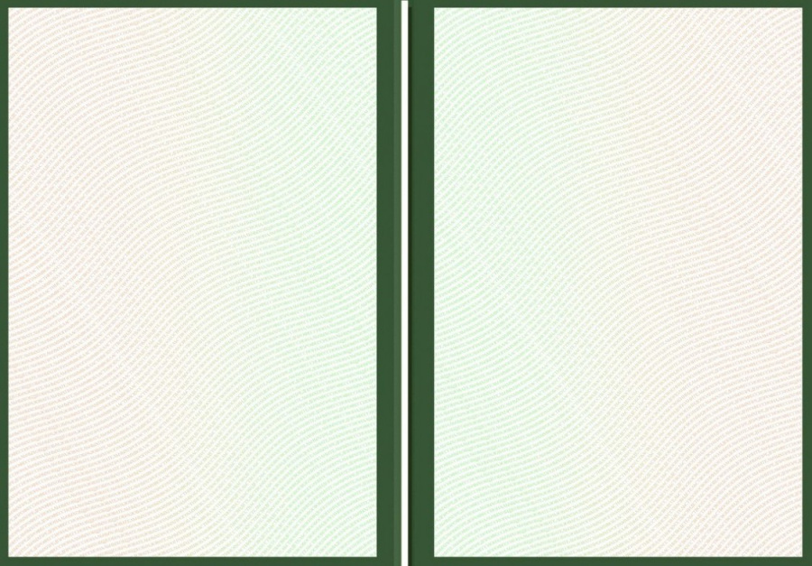 Твердая обложка для свидетельства об обучении лиц, обучавшимся по адаптированным программам коррекци