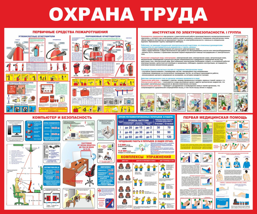 Стенд охрана труда